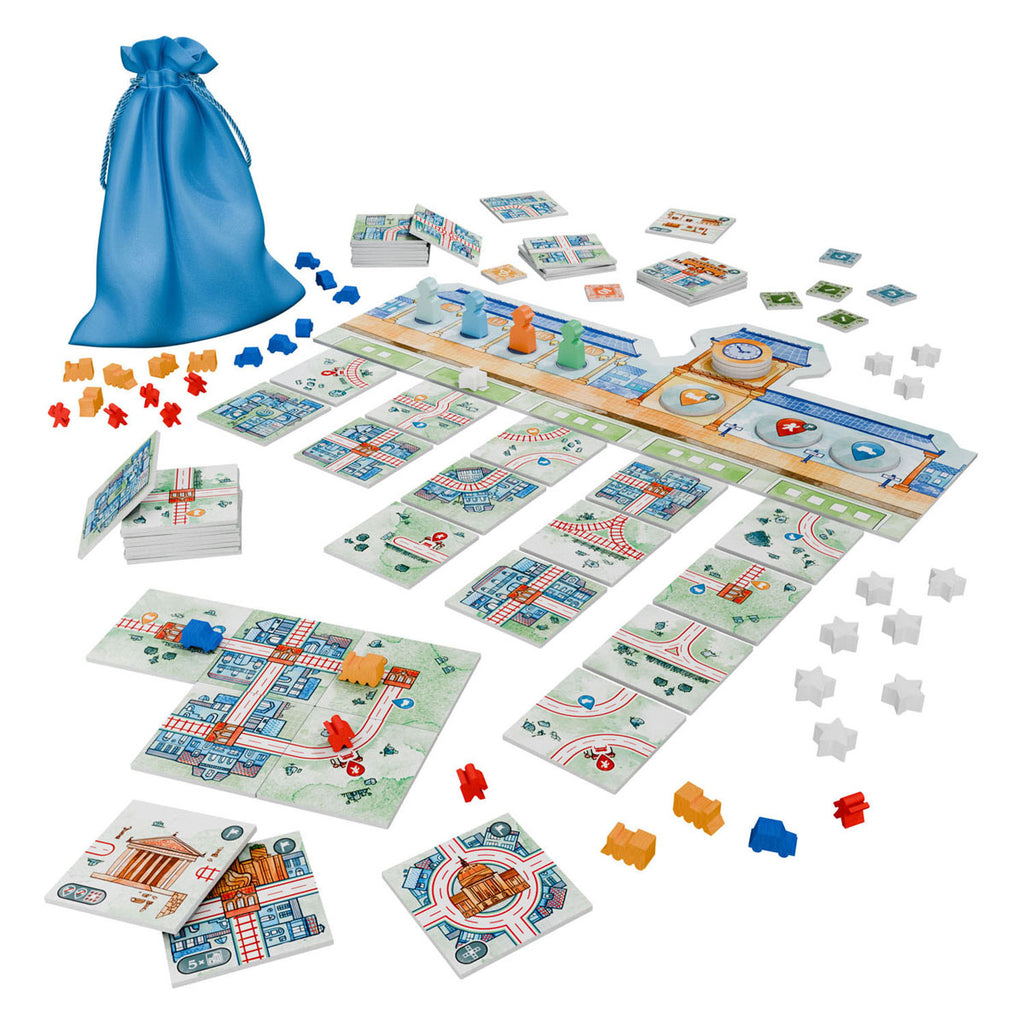 White Goblin Games - White Goblin Games Railroad tiles - bordspel