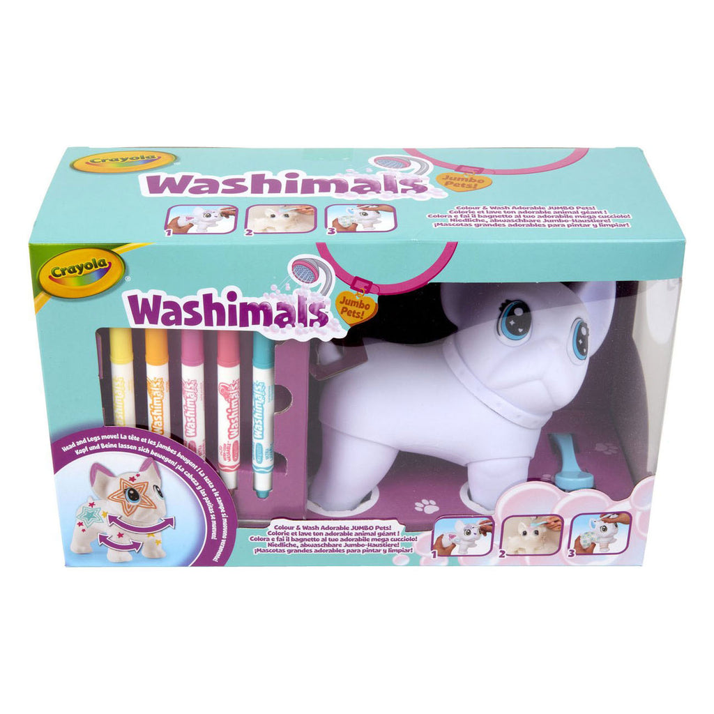 Crayola - washimals - hobbypakket - jumbo pets set big wilbur voor kinderen