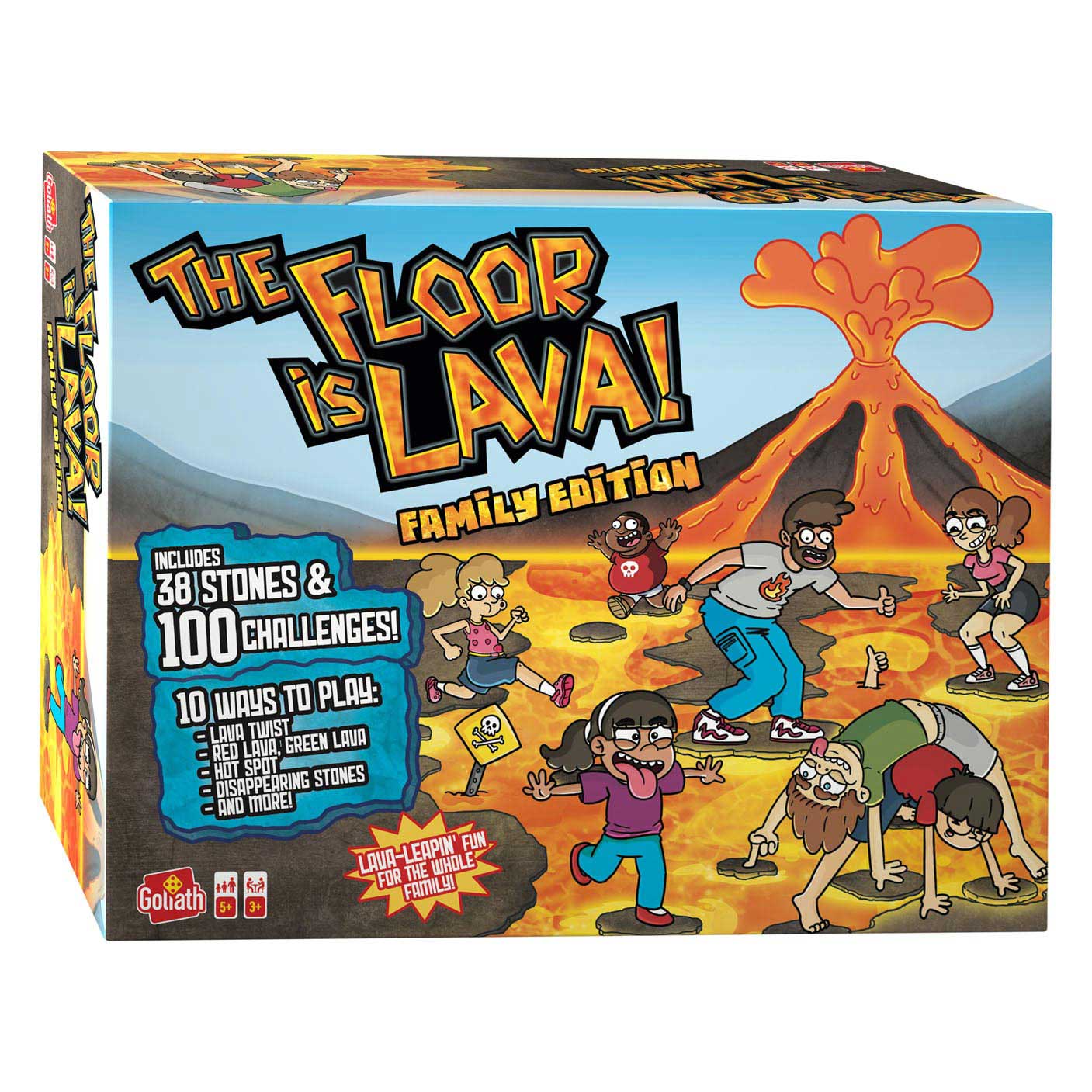 Goliath Games - Goliath Games Goliath the floor is lava deluxe actiespel