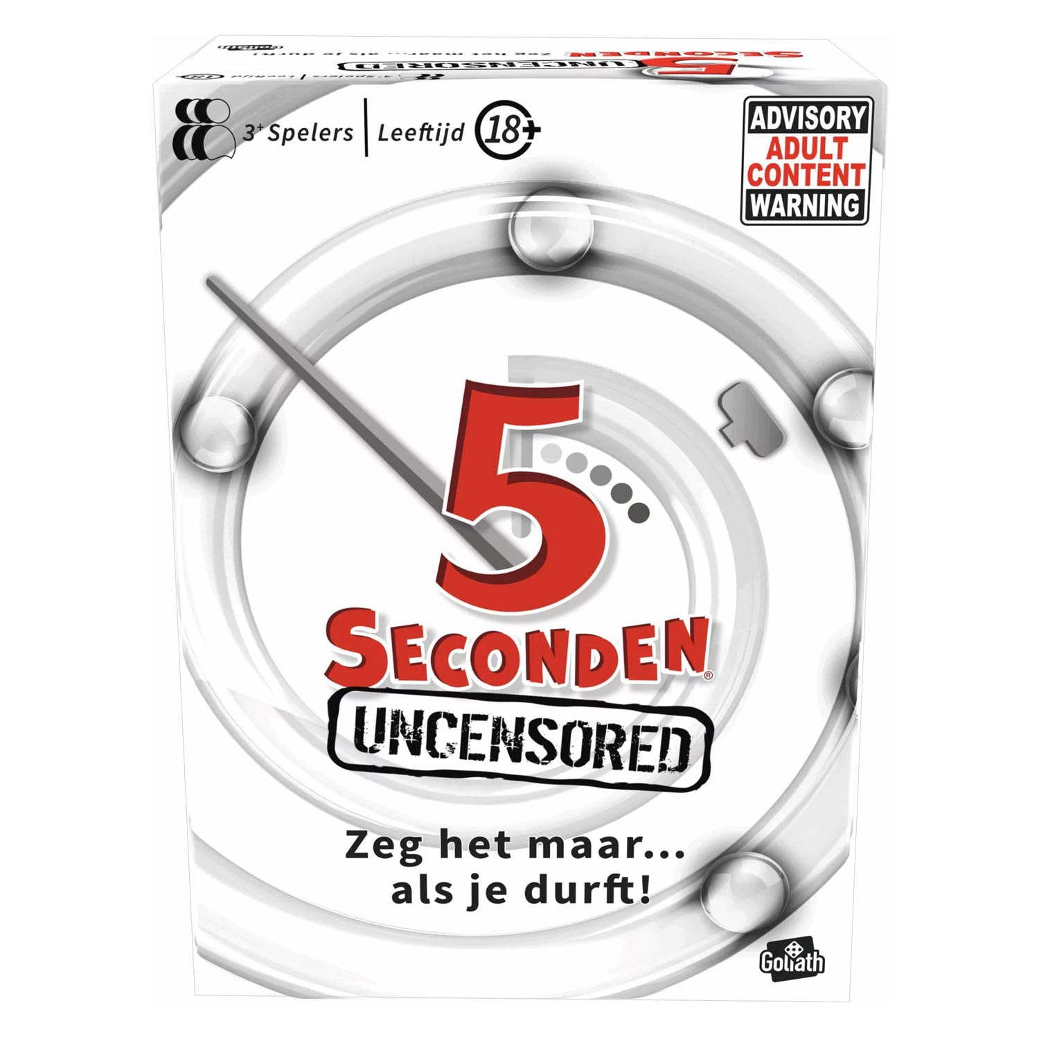 Goliath - Goliath 5 seconds gezelschapsspel uncensored
