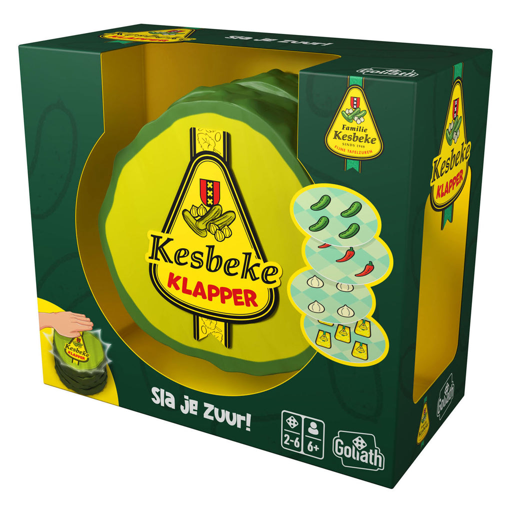 Goliath kesbeke klapper - kaartspel - actiespel - familiespel - sla je zuur!
