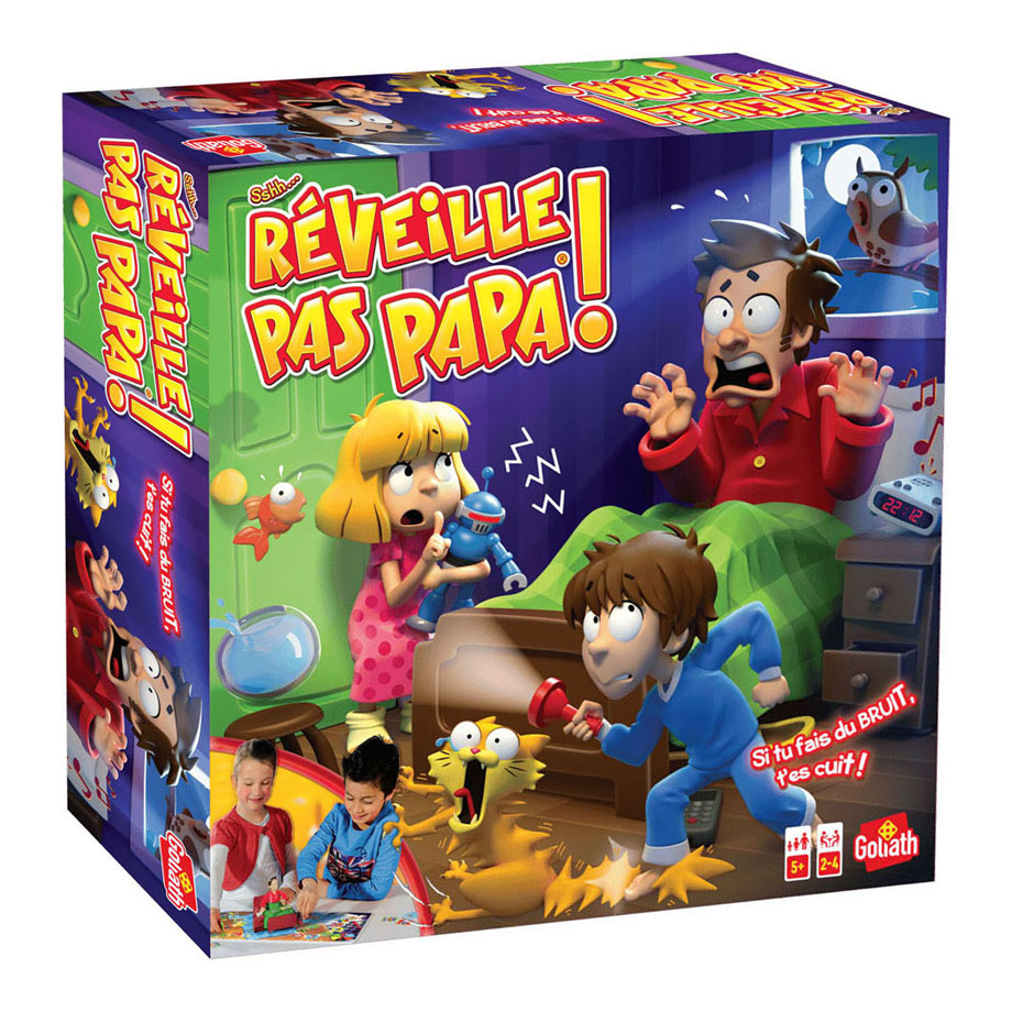 Goliath Games - Goliath Games Goliath sshh ne reveille pas papa bordspel - franstalig