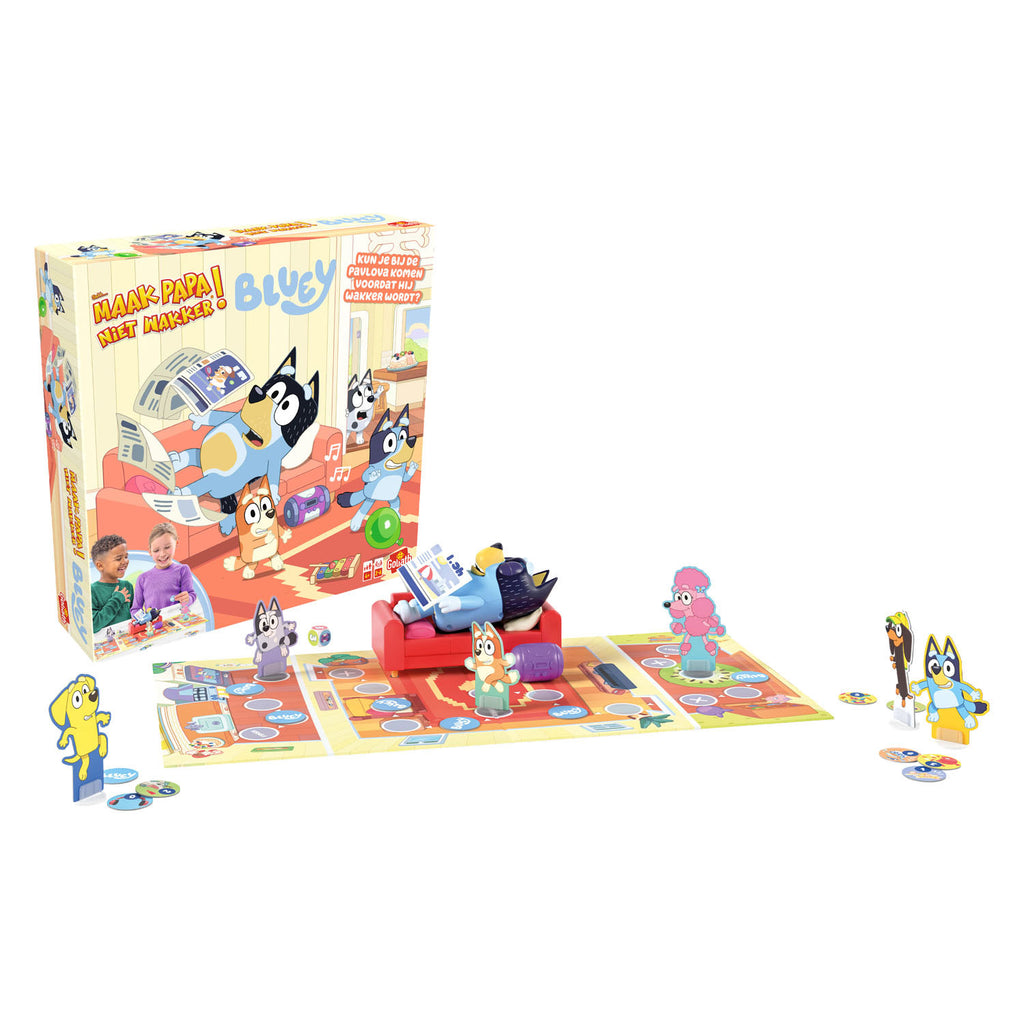 Goliath - Goliath sshh maak papa niet wakker bordspel - bluey