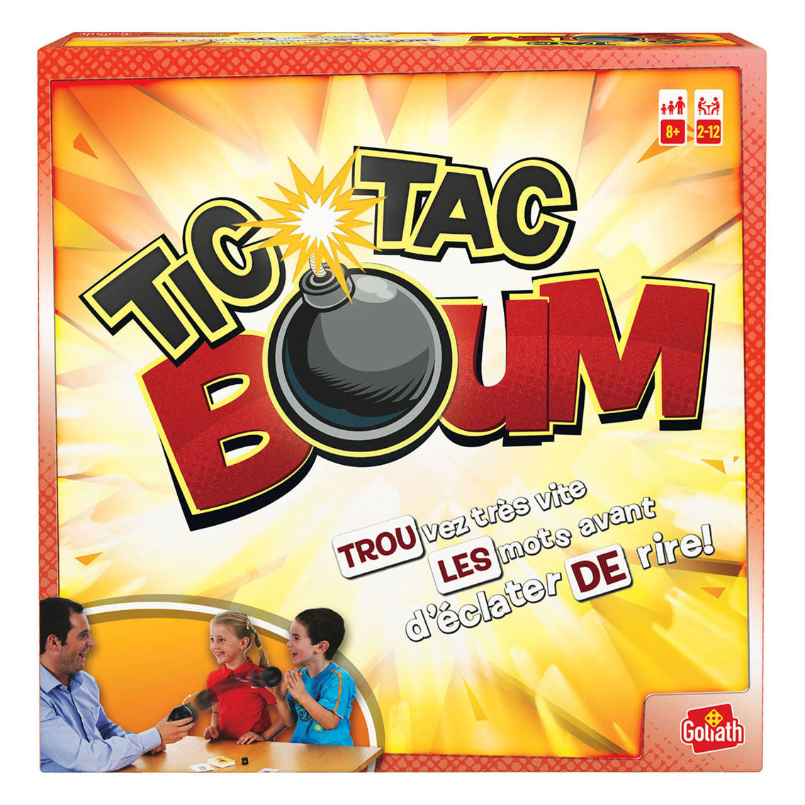 Goliath Games - Goliath Games Goliath tic tac boum kaartspel - franstalig