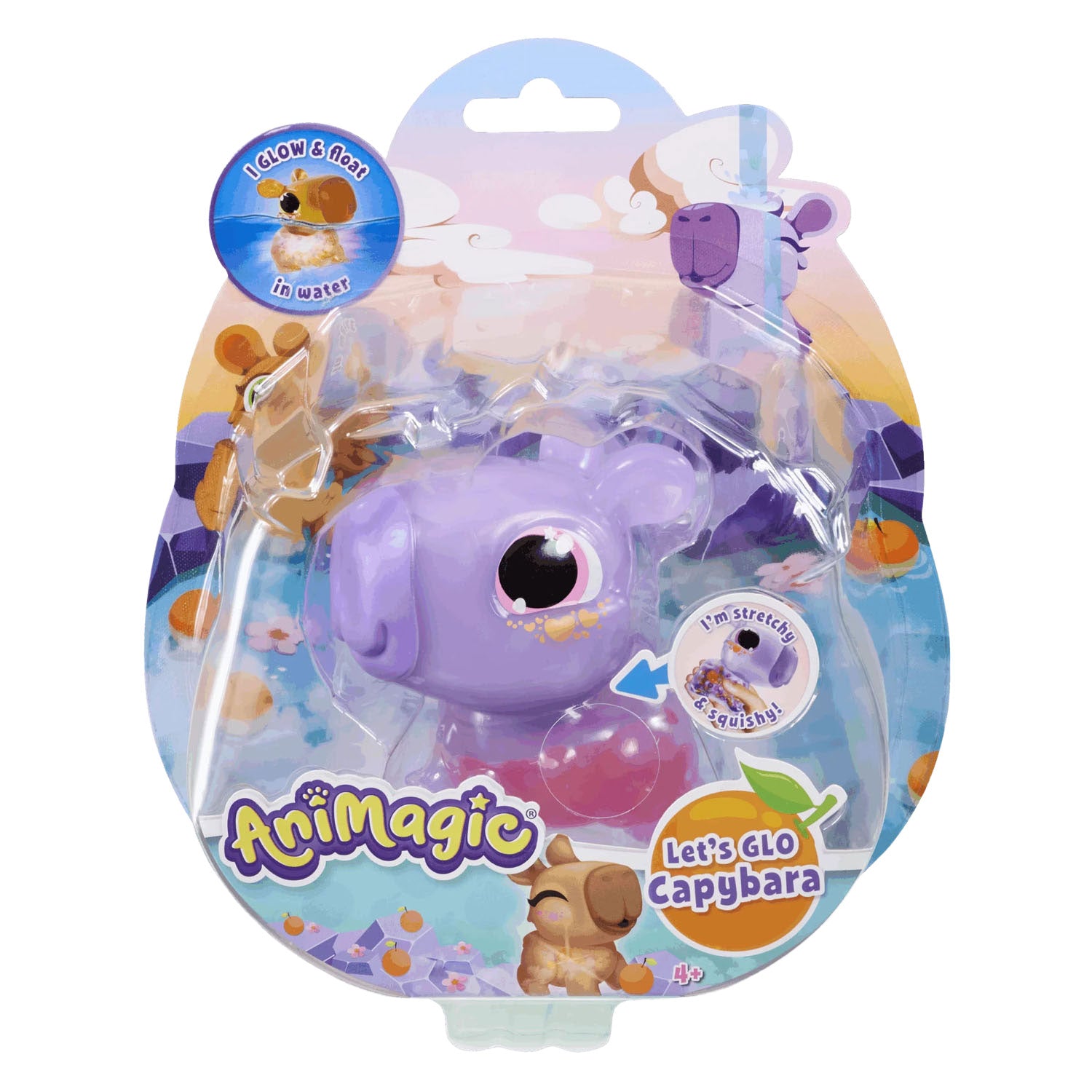 Goliath - Goliath Animagic let's glo capibara - paars