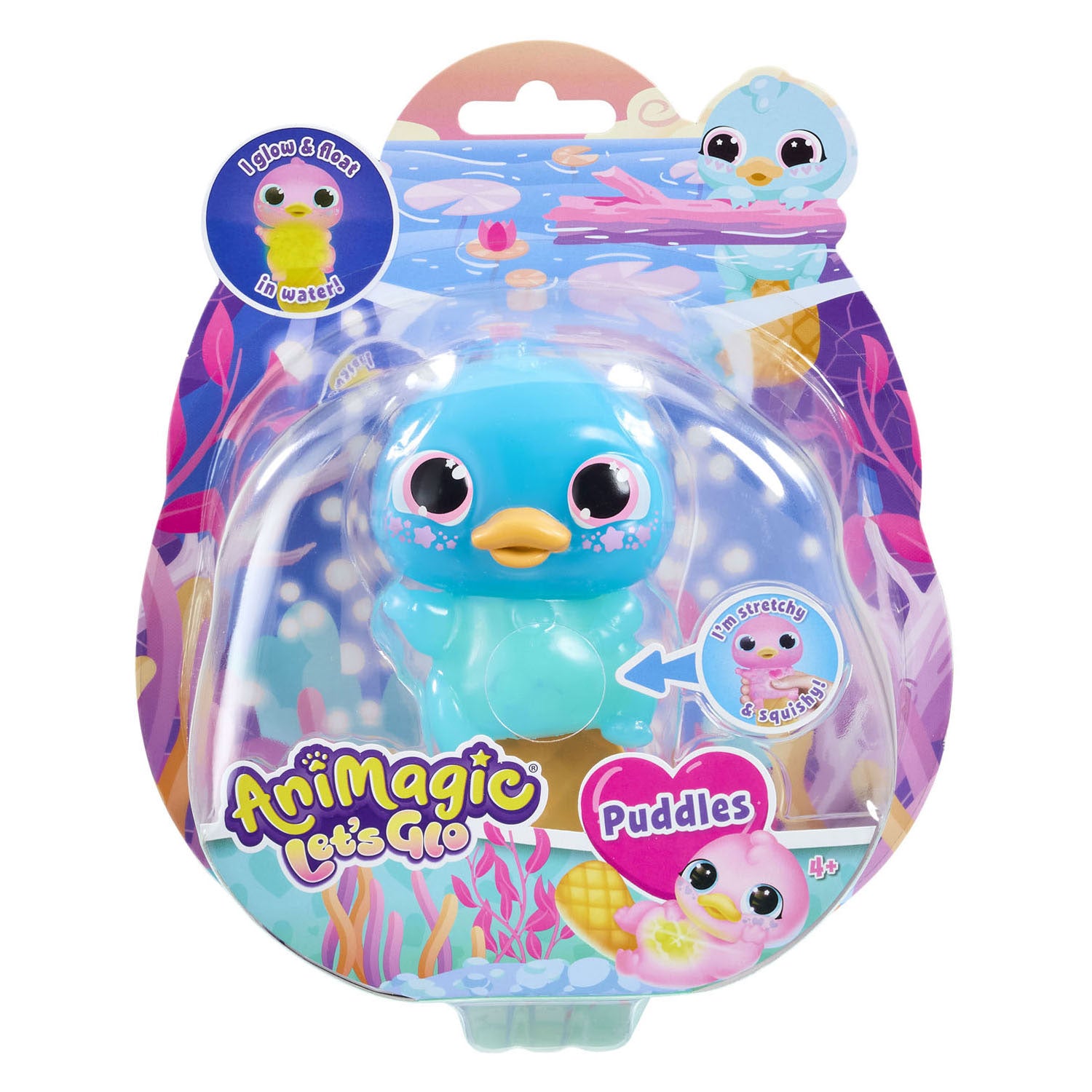 Goliath Games - Goliath Games Animagic let's glo vogelbekdier - blauw
