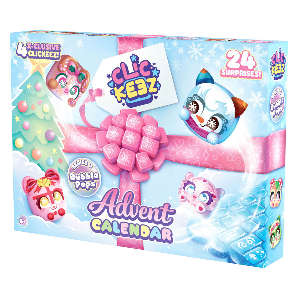 Goliath - Goliath clickeez series 3 - advent calendar - fidget - verzamel ze allemaal - anti stress - speelgoed - ontspanning - toetsenbord fidget - met een nieuw klikgeluid!