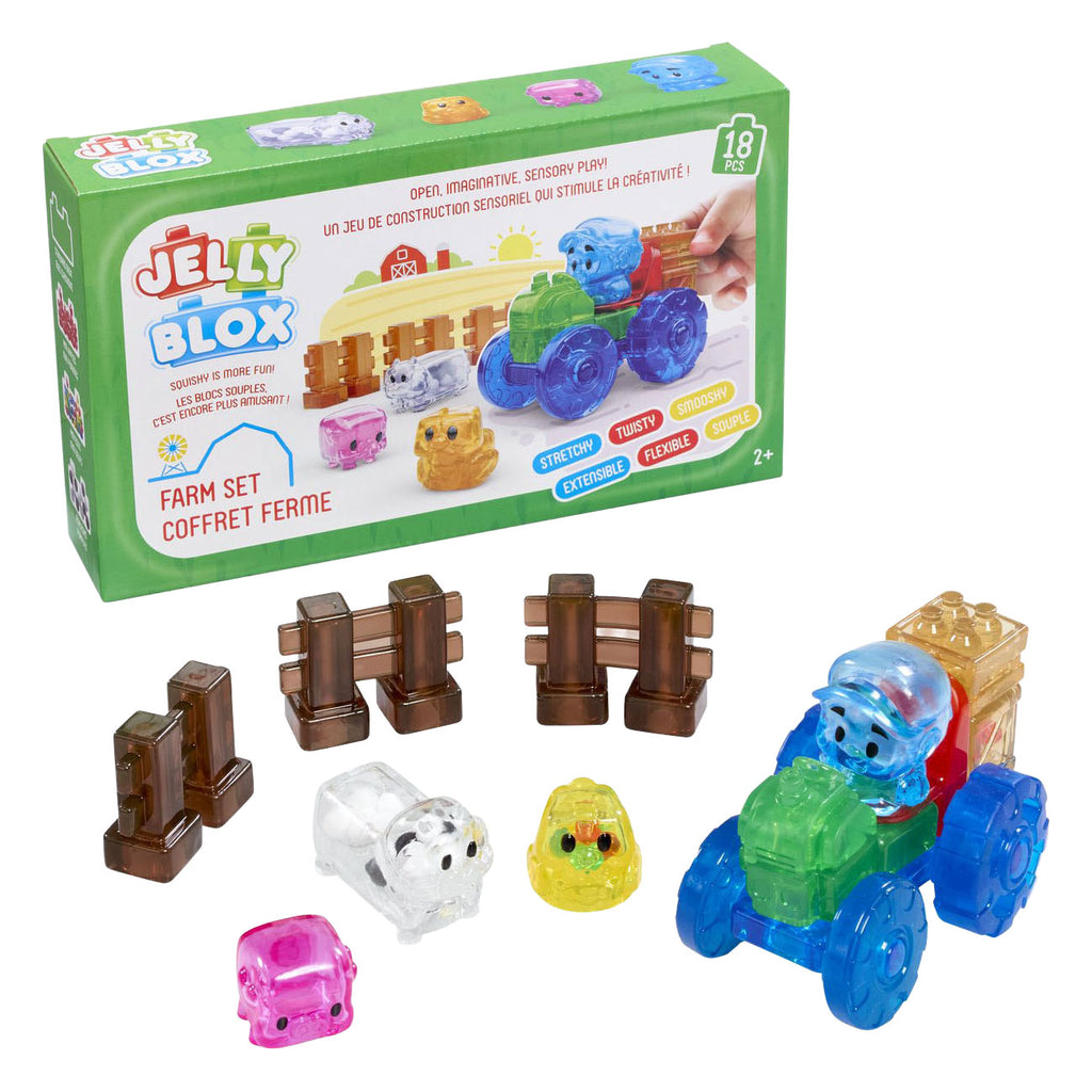 Goliath - Goliath Jelly blox - boerderijset - 18dlg.