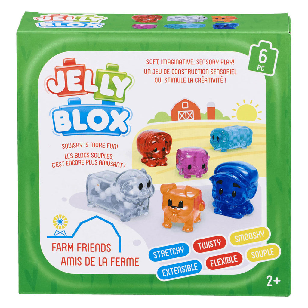Goliath Games - Goliath Games Jelly blox - boerderijdieren - 6dlg.