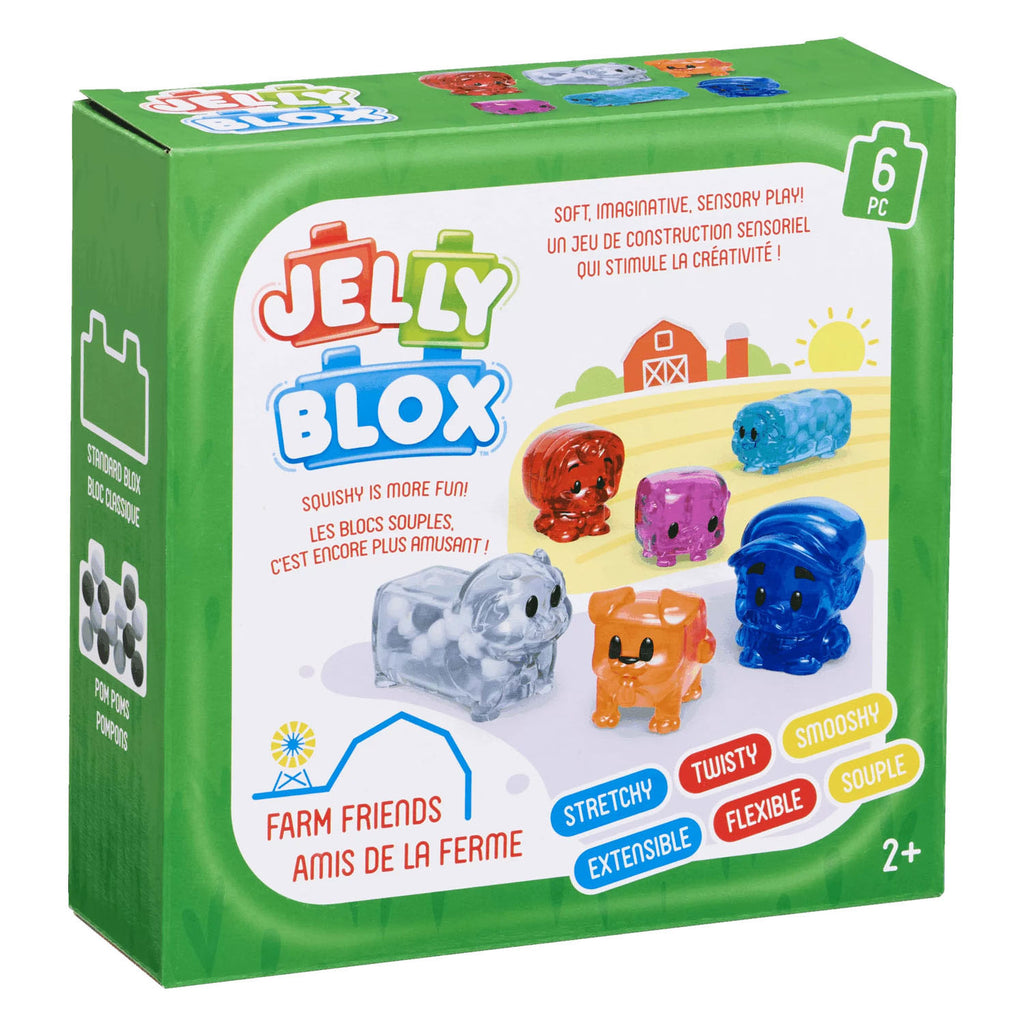 Goliath Games - Goliath Games Jelly blox - boerderijdieren - 6dlg.