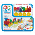 Goliath games jelly blox - zachte trein set - 35dlg.