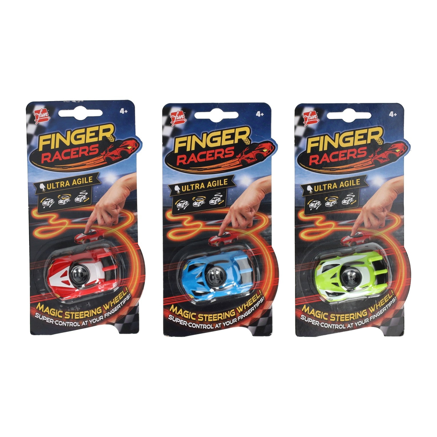 Goliath Games - Goliath Games Fingerracers draaiende auto