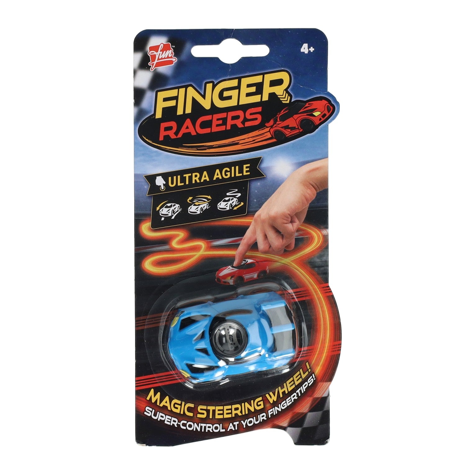 Goliath Games - Goliath Games Fingerracers draaiende auto