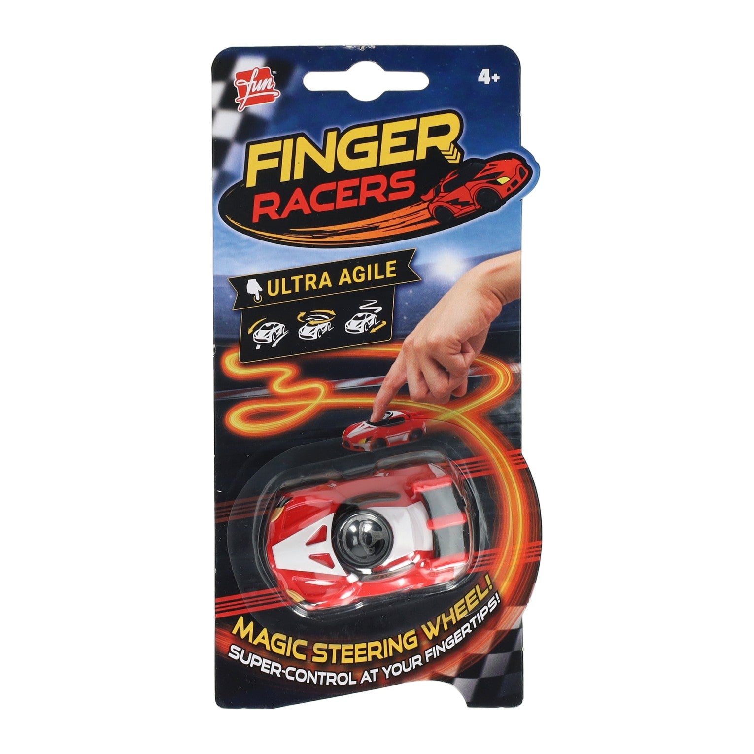 Goliath Games - Goliath Games Fingerracers draaiende auto