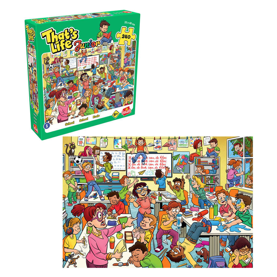 Goliath Games - Goliath Games Goliath that's life junior school legpuzzel - 240st.
