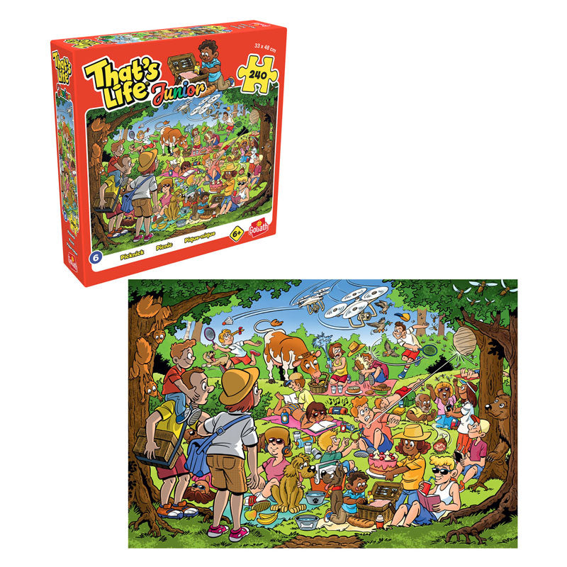 Goliath Games - Goliath Games Goliath that's life junior picnic legpuzzel - 240st.