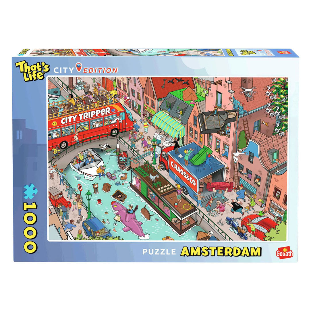 Goliath - Goliath that's life city edition: amsterdam legpuzzel - 1000st.