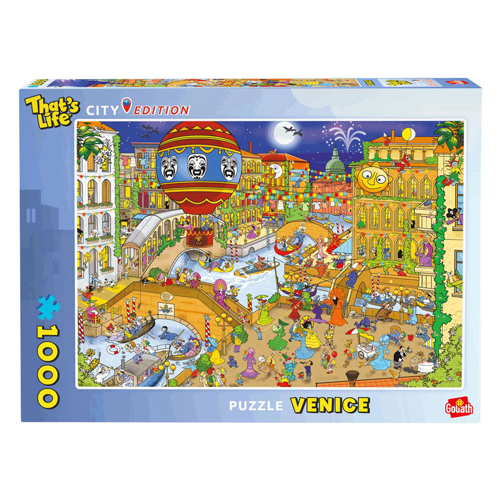 Goliath Games - Goliath Games Goliath that's life city edition: venice legpuzzel - 1000st.