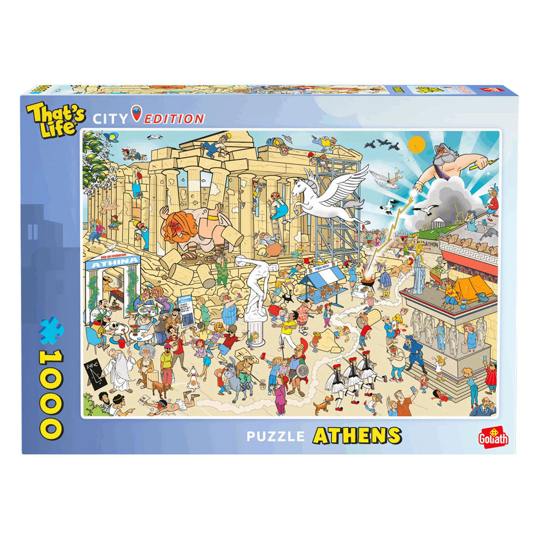 Goliath - Goliath that's life city edition: athens legpuzzel - 1000st.