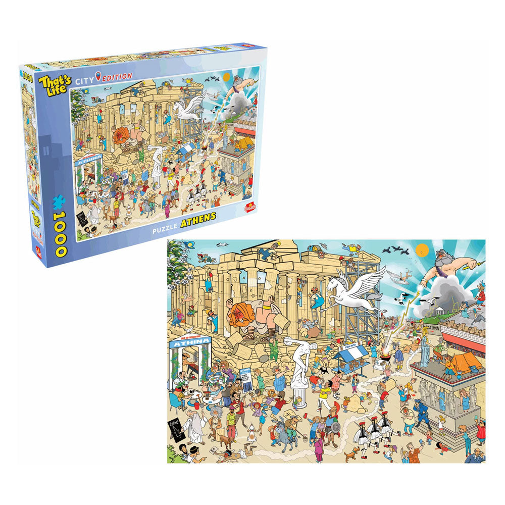 Goliath - Goliath that's life city edition: athens legpuzzel - 1000st.