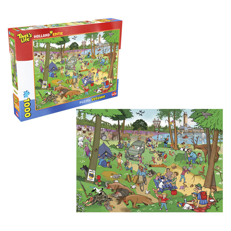 Goliath - Goliath that's life hollandse editie: de veluwe legpuzzel - 1000st.