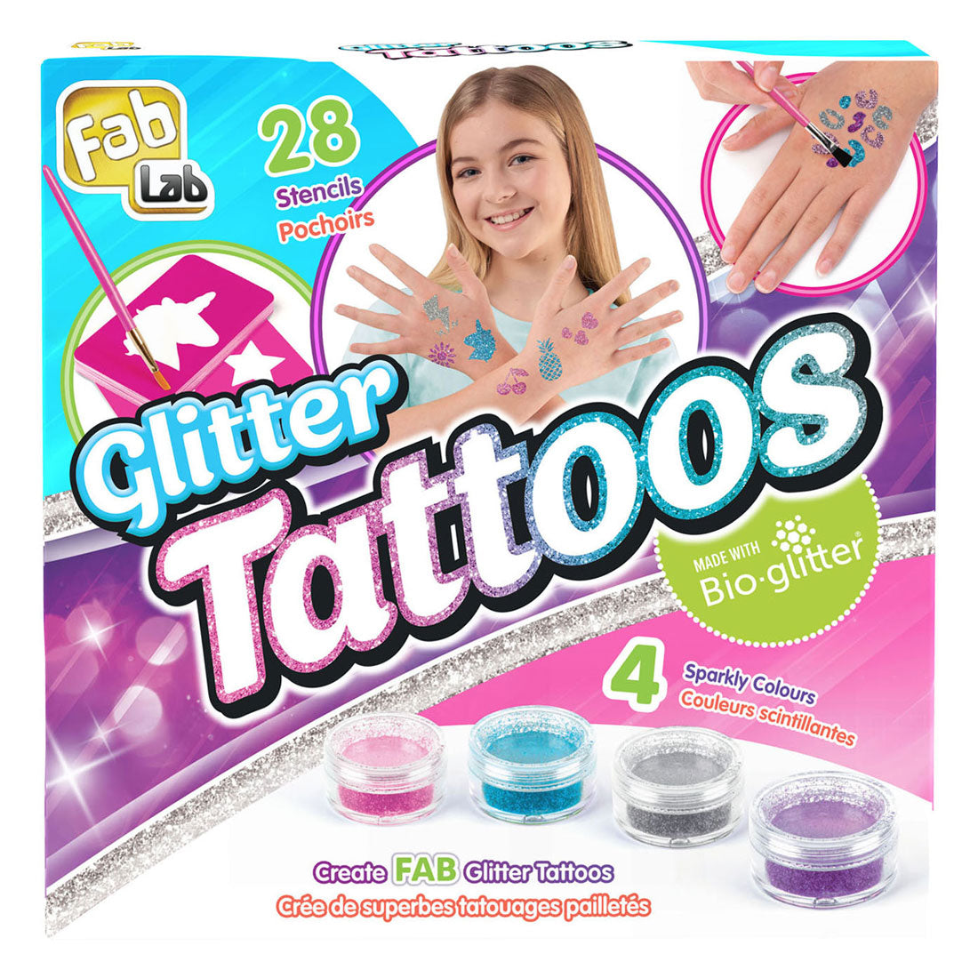 Goliath Games - Goliath Games Fablab glitter tattoos
