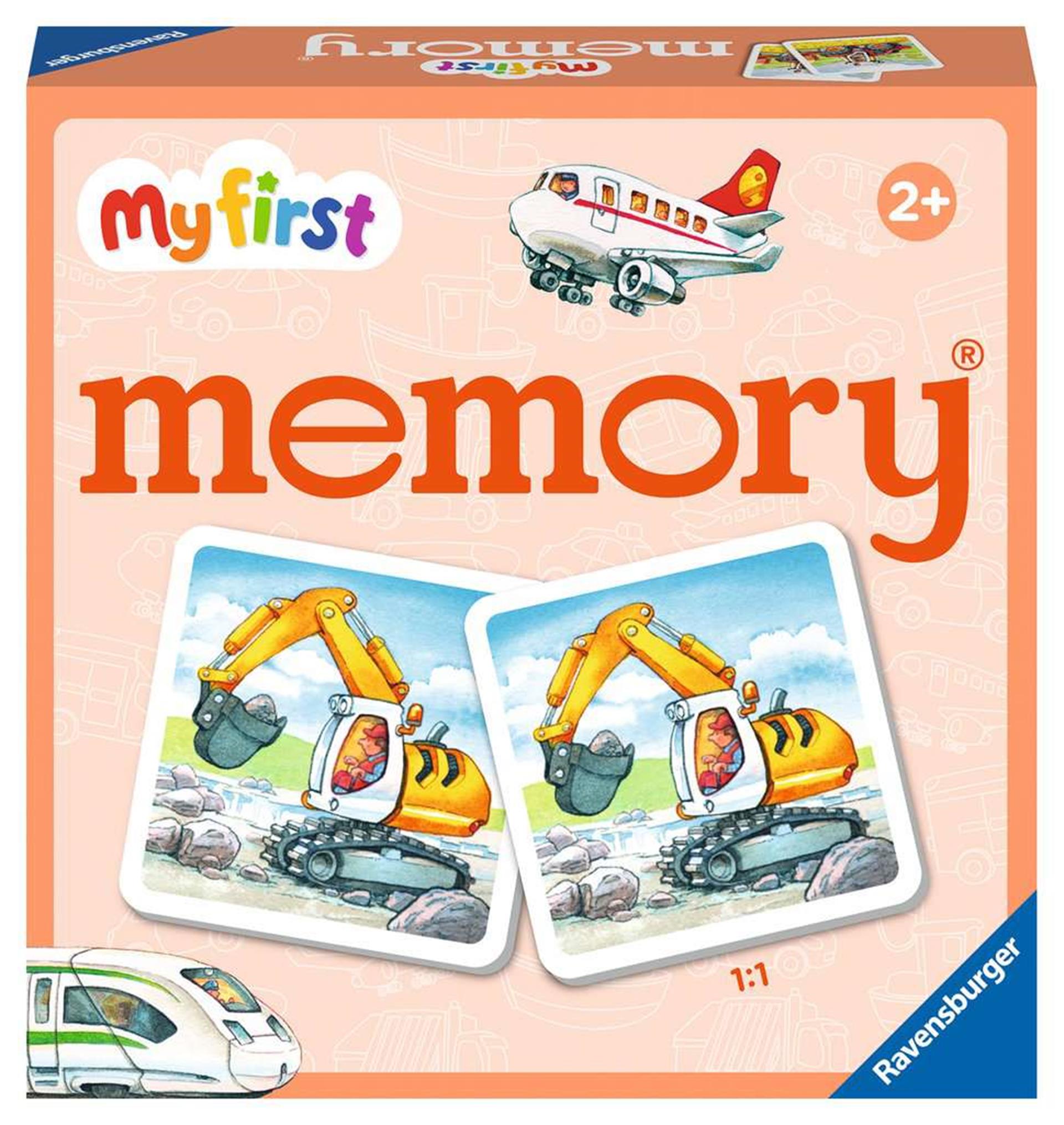 Ravensburger - voertuigen memory