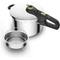 Tefal snelkookpan 6l met stoommand