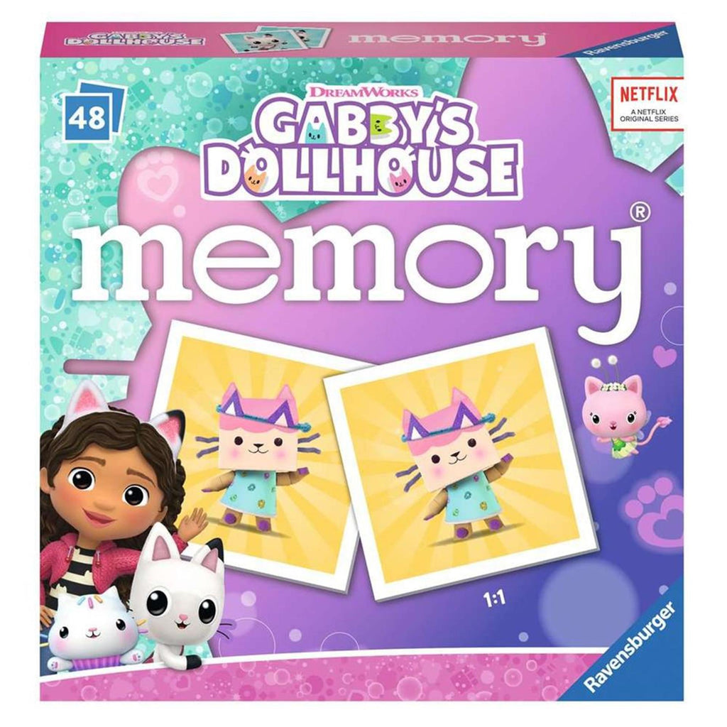 Ravensburger gabby #039;s dollhouse memory 48 kaarten
