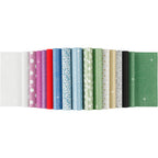 Creativ company glitterpapier blok, a4, vel 210x297 mm, 150 gr, 30 vel 1 stuk