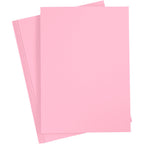 Creativ company gekleurd karton, a4, vel 210x297 mm, 180 gr, lichtroze, 20 vel 1 doos