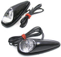 Edge lamp led set plak lamp wit huis zwart