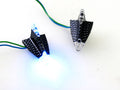 Edge lamp led set delta plak lamp blauw huis carbon