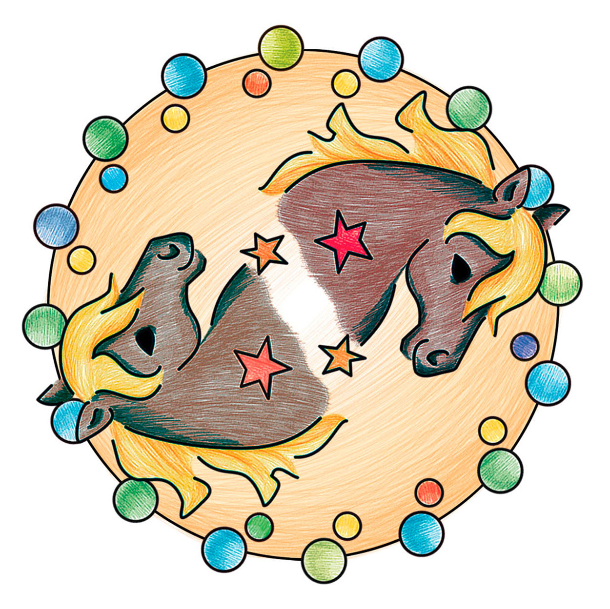 Mandala-Designer - Mandala-Designer mini - paarden