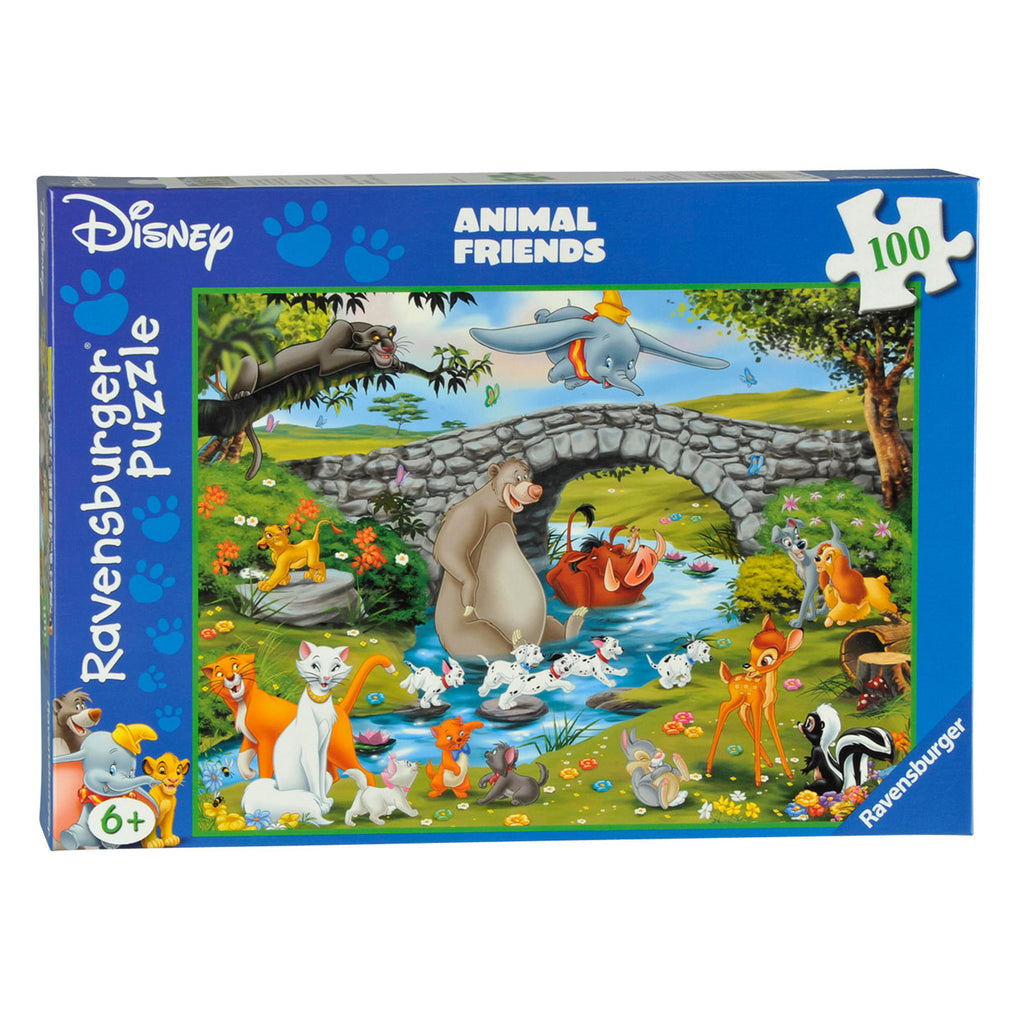 Ravensburger - puzzel dierenvrienden 100st xxl.