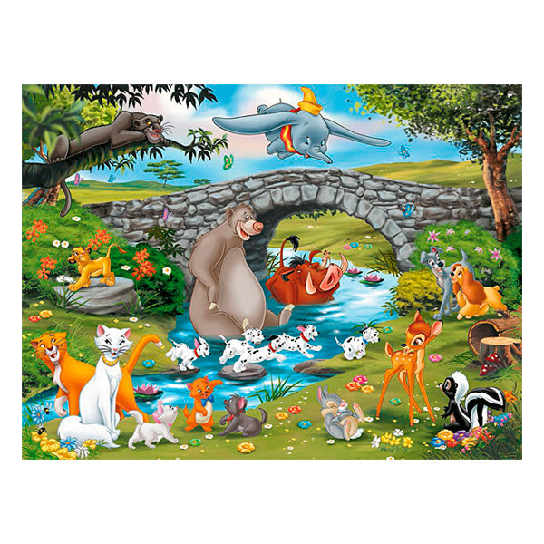 Ravensburger - puzzel dierenvrienden 100st xxl.