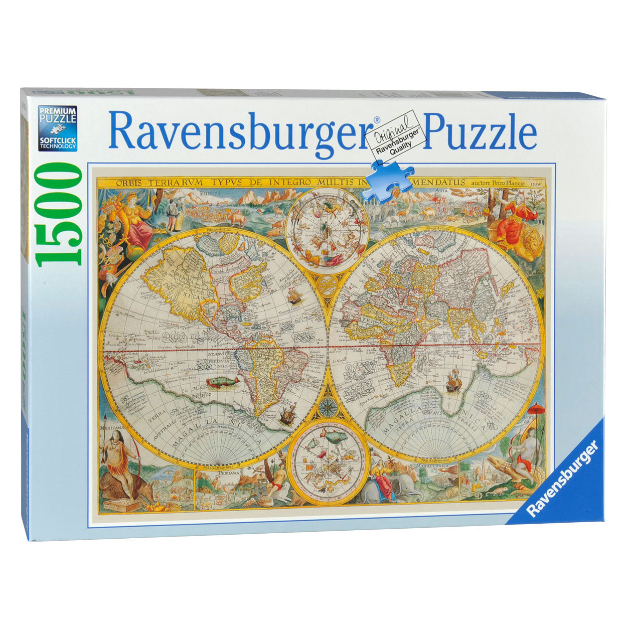 Ravensburger historische kaart 1500pcs