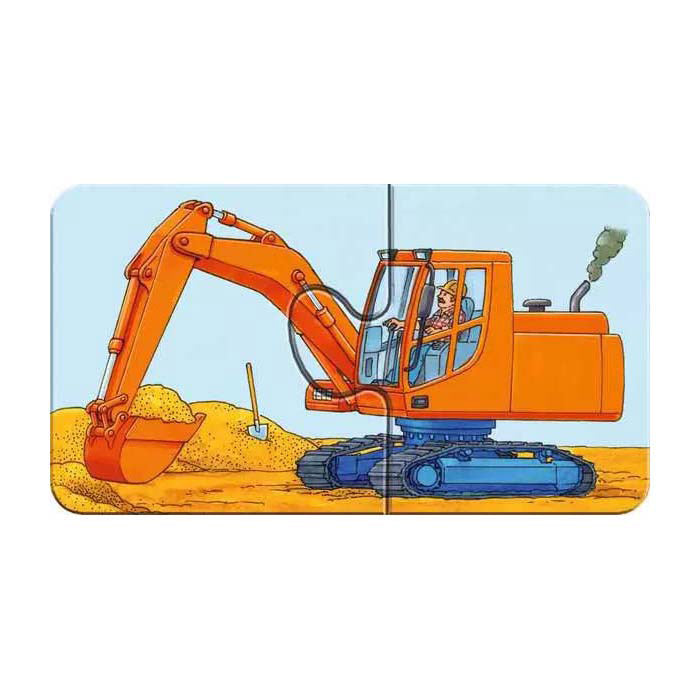 Ravensburger puzzel voertuigen 9x2pcs