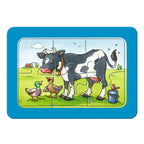 Ravensburger goede vrienden - my first puzzels - 3x6 stukjes - kinderpuzzel