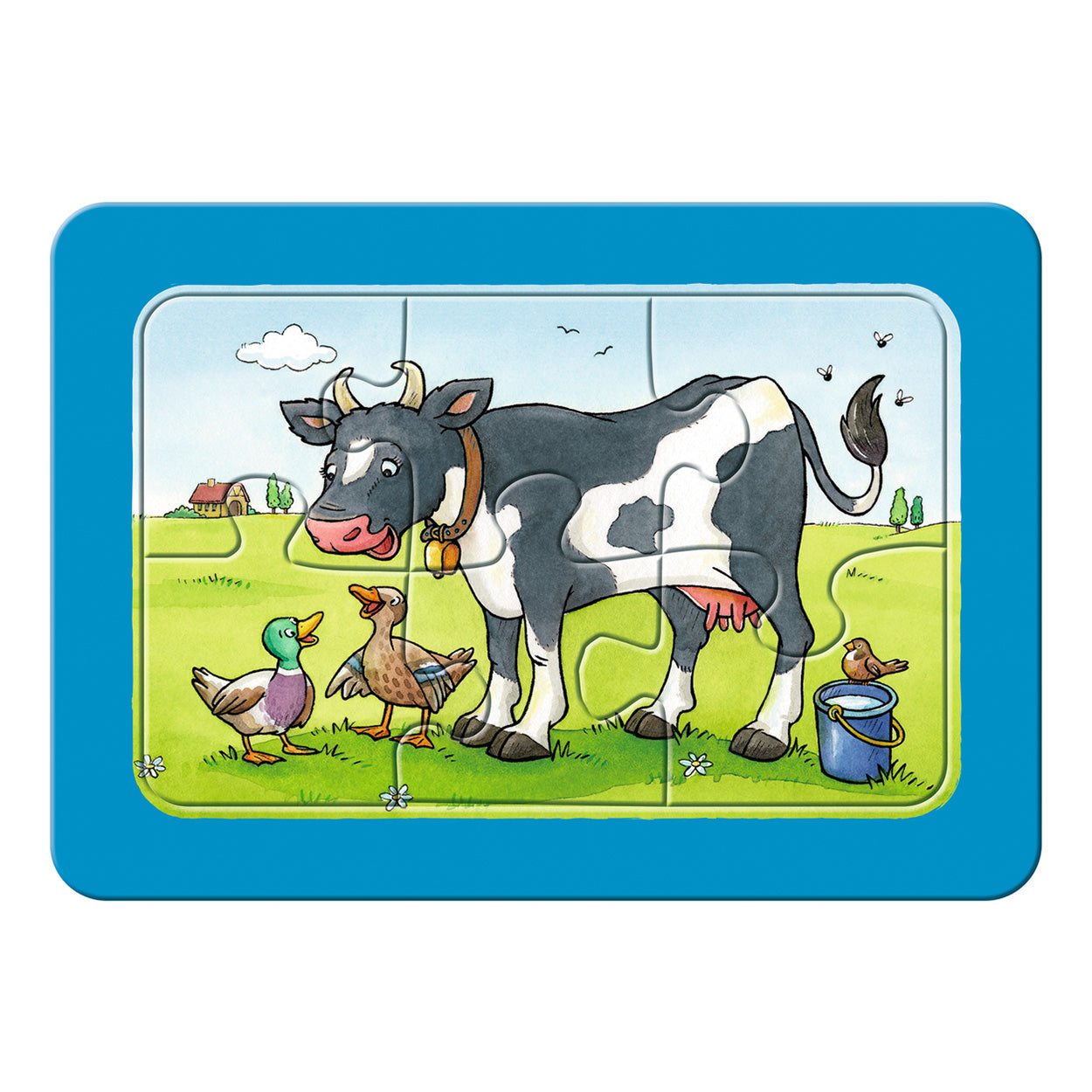 Ravensburger goede vrienden - my first puzzels - 3x6 stukjes - kinderpuzzel