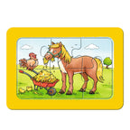 Ravensburger goede vrienden - my first puzzels - 3x6 stukjes - kinderpuzzel