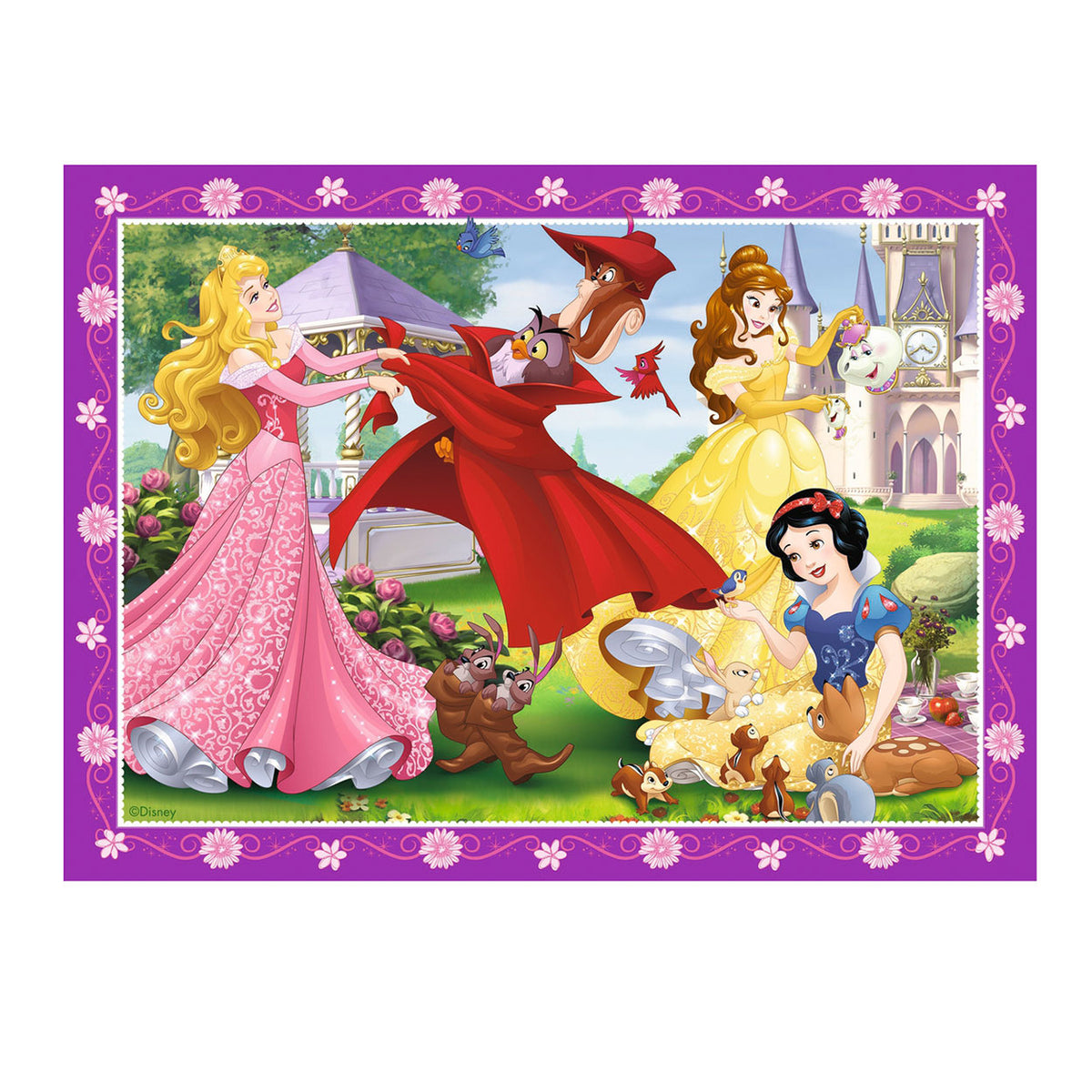 Ravensburger - puzzel disney princess - 12+16+20+24 stukjes - kinderpuzzel