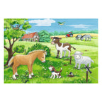 Ravensburger - jonge dieren op het platteland 2x12 stuks