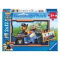 Ravensburger - paw patrol puzzel - paw patrol in actie 2x12 stuks