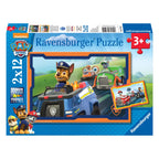 Ravensburger - paw patrol puzzel - paw patrol in actie 2x12 stuks