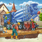 Ravensburger - grote bouwvoertuigen 3x49