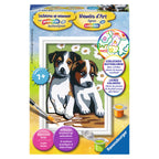 Ravensburger Schilderen op Nummer Schattige Puppy's