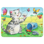Ravensburger - schattige huisdieren puzzel 4in1
