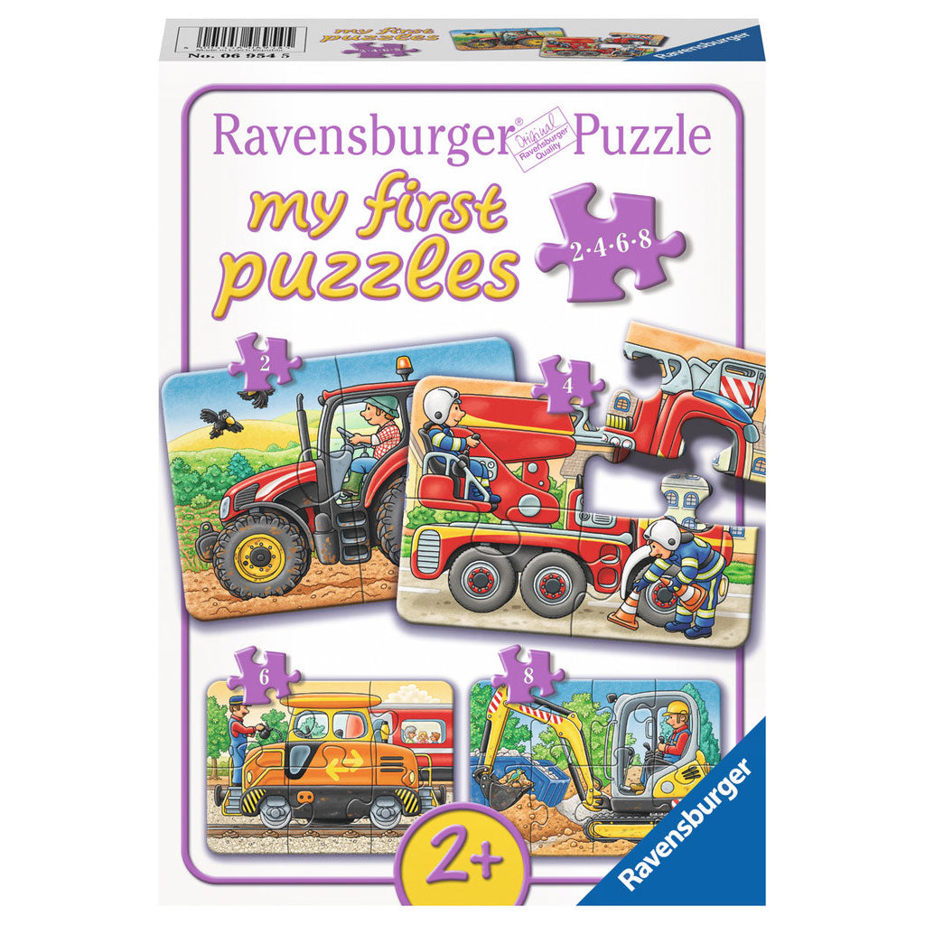 Ravensburger my first puzzel 2,4,6,8 st-