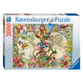 Ravensburger - legpuzzel flora en fauna wereldkaart 3000st.